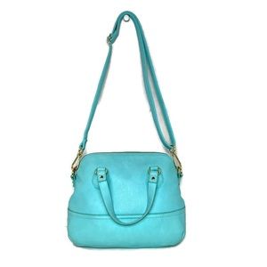Merona Mint Dome Crossbody Satchel Bag